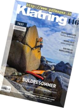 Klatring – juli-august 2018