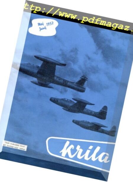 Krila – 1957-03 Cover