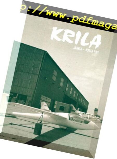 Krila – 1981-06-07 Cover