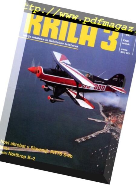 Krila – 1993-03 Cover