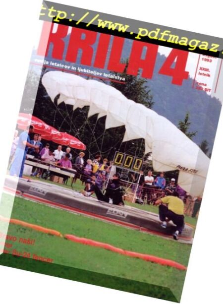 Krila – 1993-04 Cover