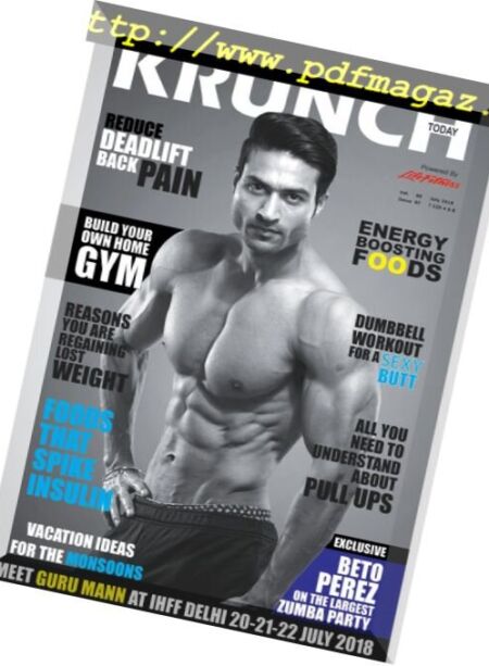 Krunch Today – July 2018 Cover