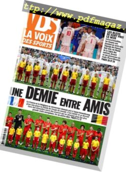 La Voix des Sports Flandres – 09 juillet 2018