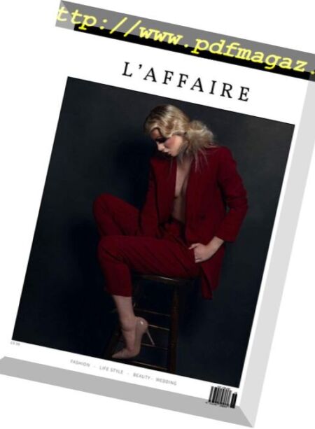 L’Affaire Magazine – November-December 2017 Cover