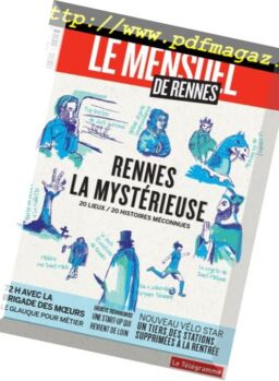 Le Mensuel de Rennes – juillet 2018