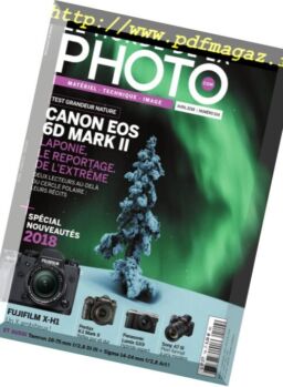 Le monde de la photo – avril 2018