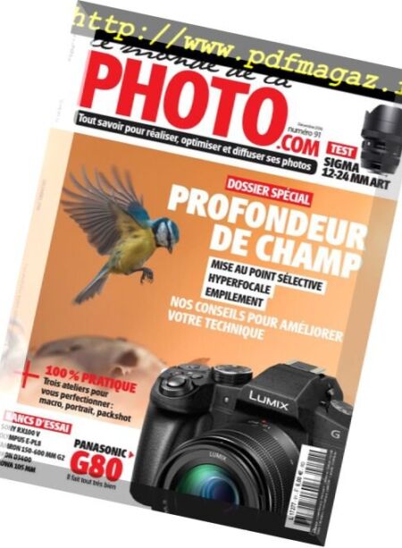 Le monde de la photo – decembre 2016 Cover