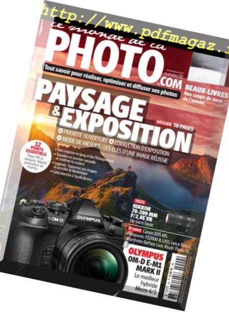 Le monde de la photo – janvier 2017 Cover