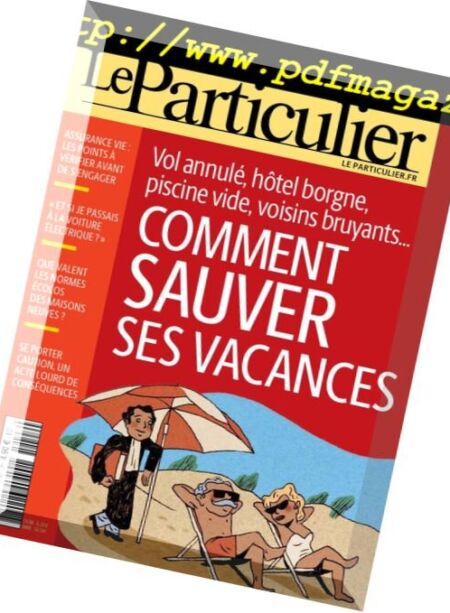Le Particulier – Juillet-Aout 2018 Cover