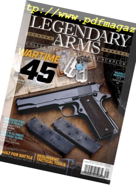 Legendary Arms – Summer-Fall 2018 Cover