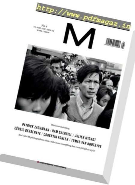 Leica M – N 4, 2016 Cover