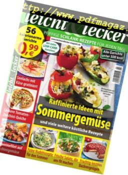 Leicht & Lecker – Juli-August 2018