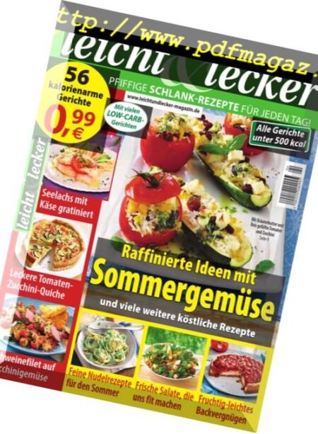 Leicht & Lecker – Juli-August 2018 Cover