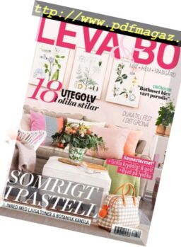 Leva & bo – 20 juli 2018