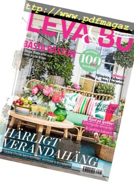 Leva & bo – 25 maj 2018 Cover
