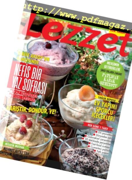Lezzet – Temmuz 2018 Cover