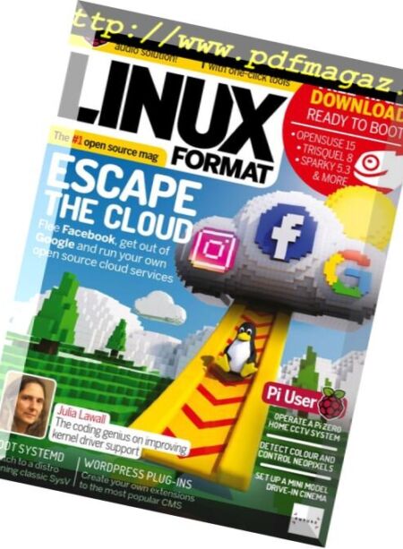 Linux Format UK – August 2018 Cover