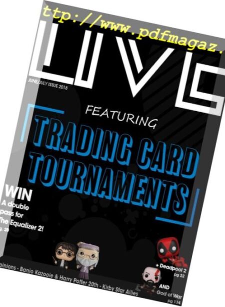 Live Magazine – June-July 2018 Cover