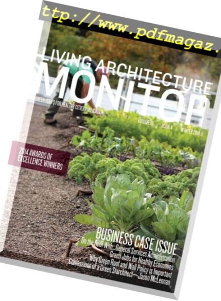 Living Architecture Monitor – Winter 2014-2015 Cover
