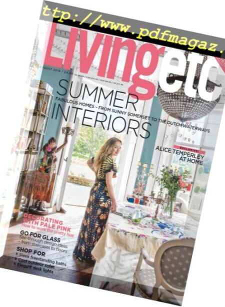 Living Etc UK – August 2018 Cover