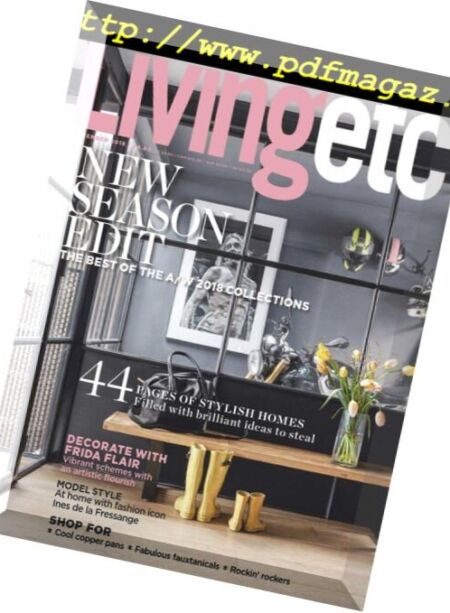 Living Etc UK – September 2018 Cover