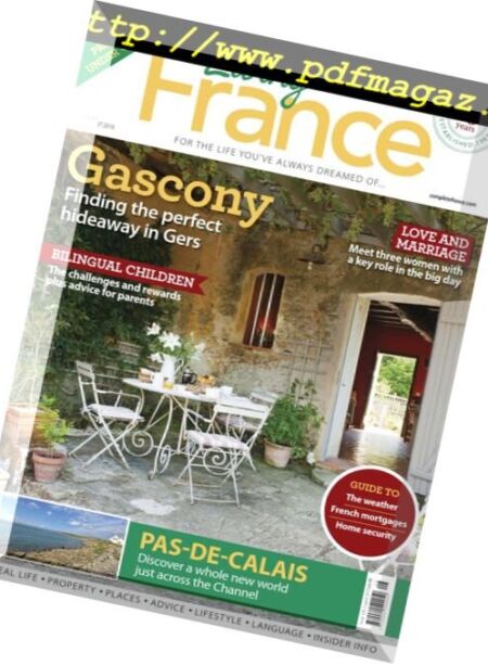 Living France – August 2018 Cover