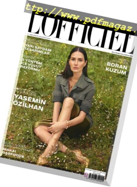 L’Officiel Turkey – Mayis 2018 Cover