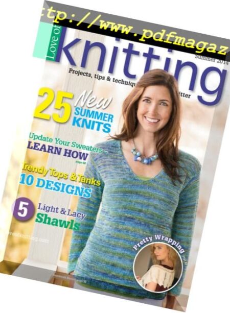 Love of Knitting – Summer 2014 Cover