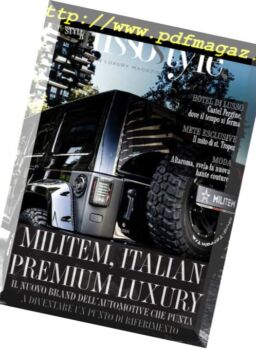 Lusso Style – Luglio-Agosto 2018