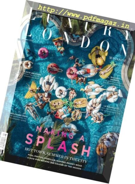 Luxury London – August 2018 Cover