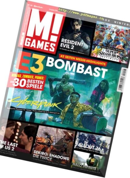 M! Games Germany – Juli 2018 Cover