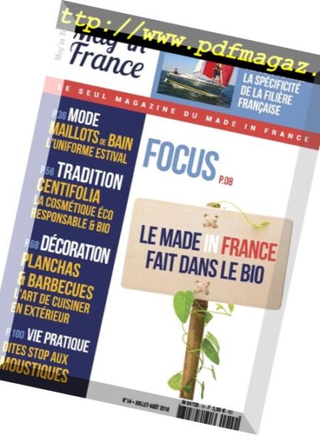 Mag in France – juillet 2018 Cover