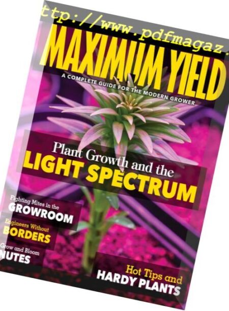 Maximum Yield Modern Growing USA – June 2018 Cover
