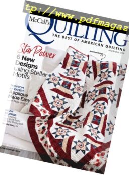 McCall’s Quilting – July-August 2018