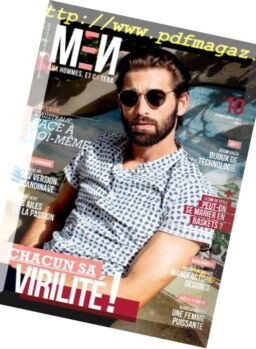 Men Magazine – Printemps-ete 2018