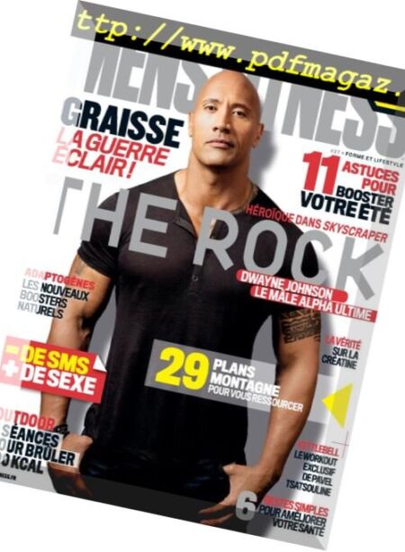 Men’s Fitness France – aout 2018 Cover