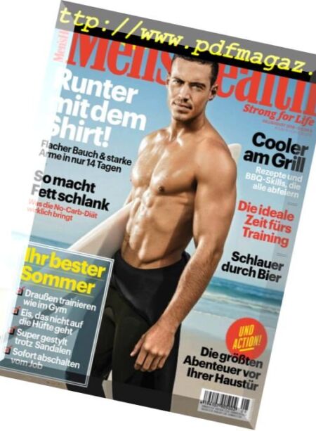 Men’s Health Germany – Juli 2018 Cover