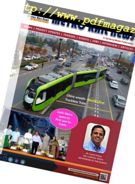 Metro Rail News – April 2018 Cover