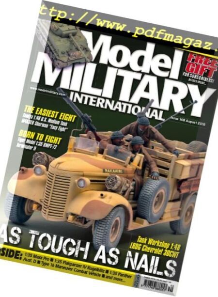 Model Military International – August 2018 Cover