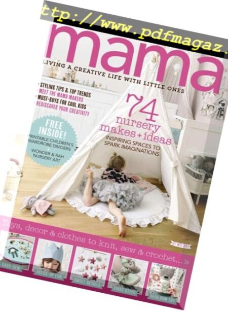 Mollie Makes Mama – May 2018 Cover