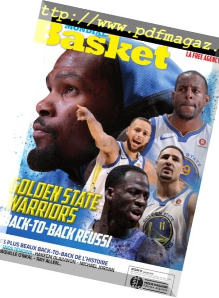 Mondial Basket – juillet 2018 Cover