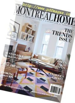 Montreal Home – Trends 2018