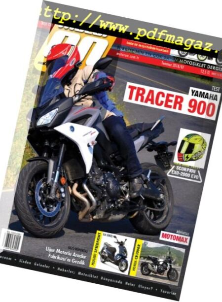 Motoron – Temmuz 2018 Cover