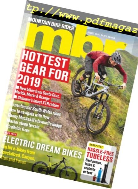 Mountain Bike Rider – August 2018 Cover