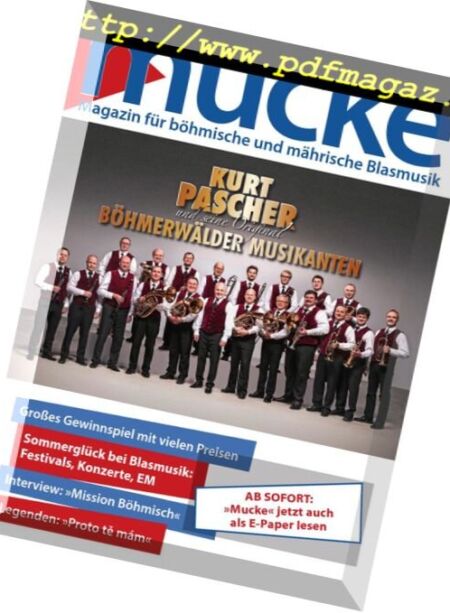 Mucke – Mai-Juni 2018 Cover