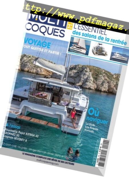 Multicoques Le Magazine – aout-septembre 2018 Cover
