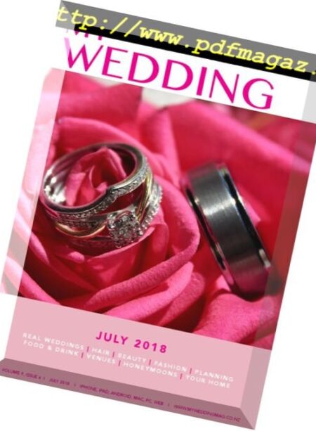 My Wedding – July 2018 Cover