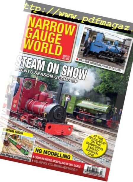 Narrow Gauge World – July 2018 Cover