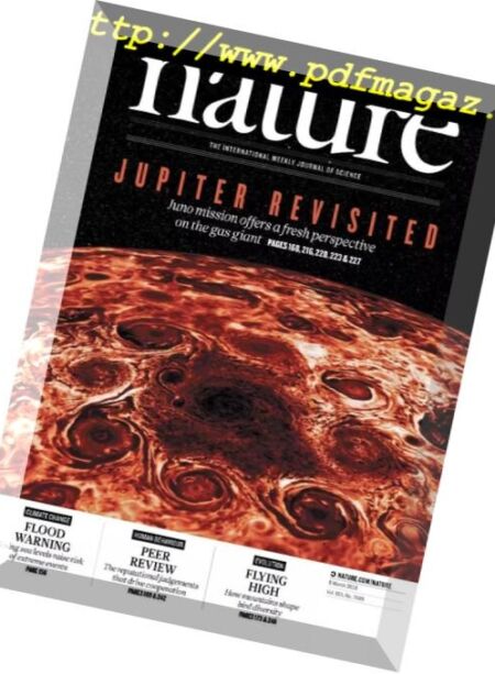 Nature – 8 March 2018 Cover