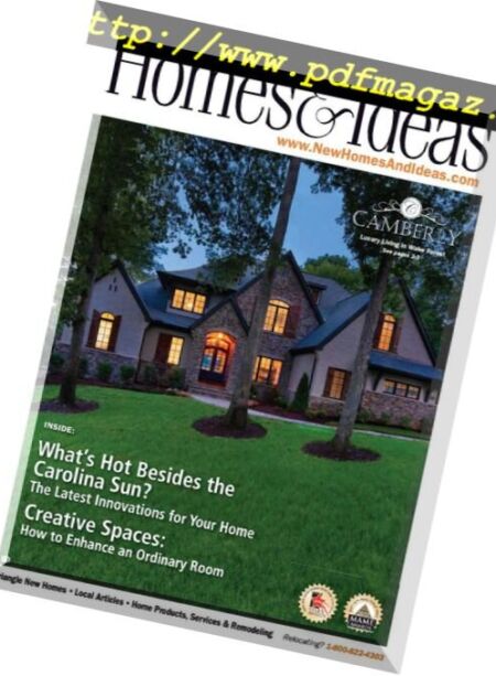 New Homes & Ideas – Summer 2018 Cover